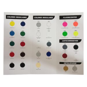 CARTA DE COLORES AEROSOLES VHARBOR (HT1308)