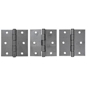 BISAGRA NUDO CABEZA PLANA HIERRO INDUMA 3 1/2 X 3 1/2 (CAL 14) X12U- CERRAJERIA (PRECIO X 12 UNIDADES)(T1106-0093)