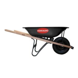 BUGUI HERRAGRO PLATON NEGRO METALICO 65L CHASIS MAD (LLANTA ANTIPINCHAZO)(1217090021)