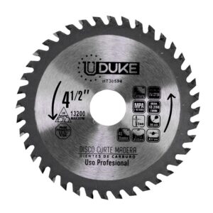 DISCO MADERA UDUKE PROFESIONAL (4 1/2X40) DMA117 (HT30594)