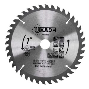 DISCO MADERA UDUKE PROFESIONAL (7X40) DMD740 (HT30596)