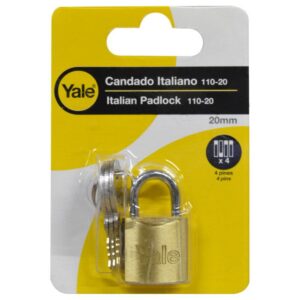 CANDADO YALE ITALIANO 110-20 (10563)(BLISTER)
