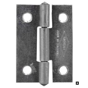 BISAGRA COMUN ZINCADA INDUMA 1 1/2 C.22 (CAJITA X 12 PAR) (T1103-0033)