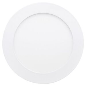 PANEL LED 12W REDONDO INCRUSTAR LUZ CALIDA UDUKE (3500K)(85-265V)(HT80365)(35004C)