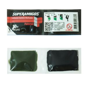 PEGATANQUE SUPERAMIGOS EPOXI NEGRO 10GRMS SACHET (PATERNIT)