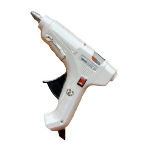 PISTOLA SILICONA UDUKE AMARILLA GRANDE 80W CON SWICHE (HT80034)