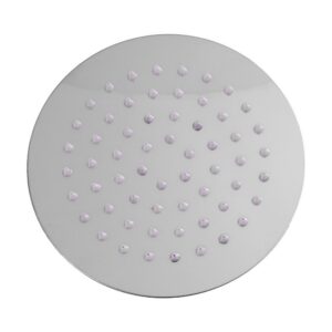 DUCHA REGADERA UDUKE CROMADA ACERO INOXIDABLE 6 REDONDA (HT80133)