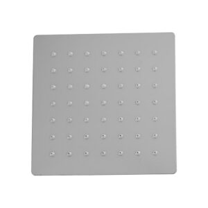 DUCHA REGADERA UDUKE CROMADA ACERO INOXIDABLE 6 CUADRADA (HT80139)