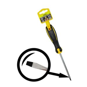 DESTORNILLADOR UDUKE MANGO CAUCHO 1/4X6 C/V (-) (HT80201)