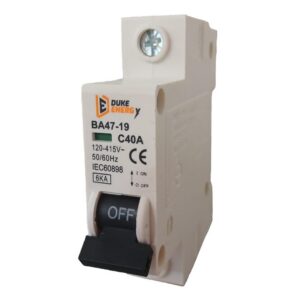 MINI BREAKER DUKE ENERGY 1 POLO 40A (HT60143) (U/E X 12)