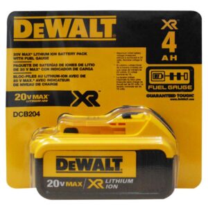 BATERIA DEWALT DE ION DE LITIO 20V 4AH (DCB204)
