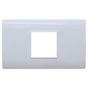 LINEA BK PLUS TAPA COLOR BLANCA MODULO SENCILLO (118K-201)(HT20731)