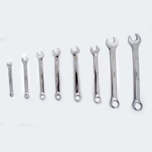 LLAVE MIXTA JUEGO X 8 PCS TODO EN 1 (8-19 MM+5/ 16-3/4+TORX+ALLEN) 32 MEDIDAS CON ESTUCHE CR/V UDUKE (HTY0035)(1010035)