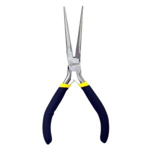 PINZA MINI 4 1/2 LARGA MANGO NEGRO UDUKE (HT90122)