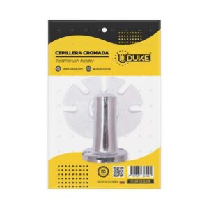 CEPILLERA CROMADA EN BLISTER UDUKE (9114)