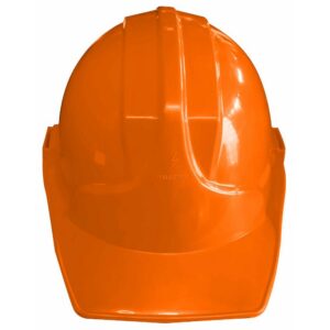 CASCO CONSTRUCCION PROFESIONAL NARANJA RACHET (CON NORMAS-DIELECTRICO