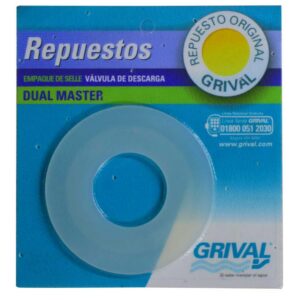 LINEA GRIVAL REPUESTO EMPAQUE UNIDAD DE SELLE PARA VALVULA DE DESCARGA DUAL MASTER (O22630001)