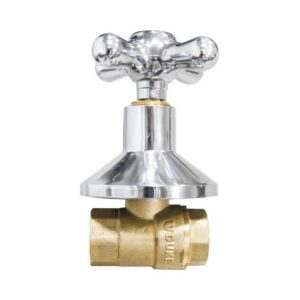 REGISTRO DUCHA CRUCETA CUELLO LARGO CIERRE RAPIDO PASO COMPLETO UDUKE (HT1229)