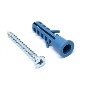 CHAZO PLASTICO CON TORNILLO 3/8 X 50UNDS (HT1240)