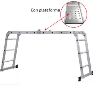 ESCALERA MULTIPOSICIONES AM0112D (ALTURA 3.37 MTRS (150 KLS) (HT1310)