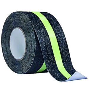 CINTA ADHESIVA ANTIDESLIZANTE 2 X 10 MTS REFLECTIVA NEGRA UDUKE (HT90375)