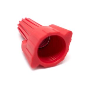 CONECTOR PARA CABLE DE COBRE ROJO PRECIO PAQUETE (PAQUETE X 100)(ECA66)