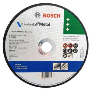 DISCO BOSCH CORTE METAL 7 PLANO (180*1.6*22.23MM) (2608619384000)