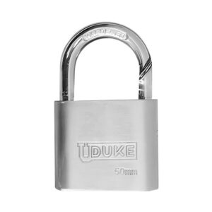 CANDADO 50MM CROMADO PULIDO EN BLISTER UDUKE (HT1508)