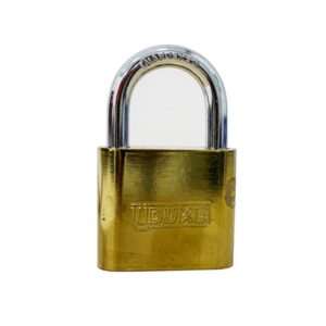 CANDADO 30MM DORADO PULIDO EN BLISTER UDUKE (HT1510)