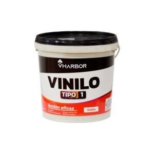 PINTURA VINILO TIPO 1 INTERIOR BLANCO GALON (VHARBOR)