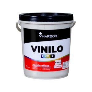 PINTURA VINILO TIPO 2 INTERIOR BLANCO CUÑETE(VHARBOR)