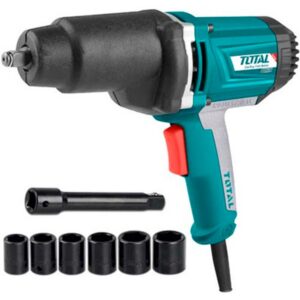 PISTOLA IMPACTO ELECTRICA 1050W 120V INDUSTRIAL CAJA DE ENGRANAJES EN ALUMINIO 550NM TOTAL (UTIW10101)