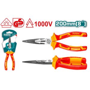 PINZA AISLADA 8 INDUSTRIAL AMARILLO - ROJO 1000V TOTAL (THTIP2381)