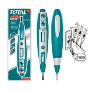 PROBADOR DE CORRIENTE DIGITAL 12-220V TOTAL (THT292201)