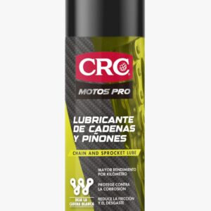 LUBRICANTE DE CADENAS Y PIÑONES 470 ML PRO COLOR BLANCO PARA MOTOS CRC (60000145)