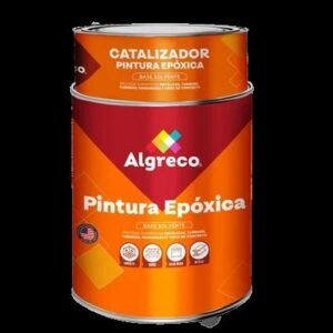 KIT PINTURA EPOXICA EPOXI ACRYL BASE SOLVENTE GRIS GALON (95620001) (ALGRECO)