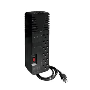 REGULADOR AUTOMATICO DE VOLTAGE 450W 6 SALIDAS (21157)