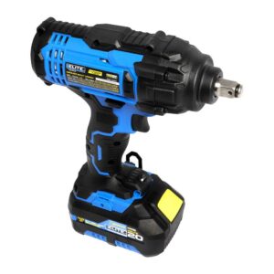 PISTOLA DE IMPACTO INALAMBRICA ELITE 1/2 20V 5 NIVELES DE VELOCIDAD 1 BATERIA 4AH + CARGADOR (XIW20)