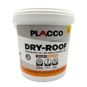 PLACCO PRO DRY ROOF BLANCO CUNETE (IMPERMEABILIZANTE ELASTOMERICO (96500105 (ALGRECO)
