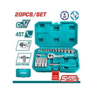 RACHE CON COPAS 1/4" X 20 PZS SUPER SELECT TOTAL (THT141201)