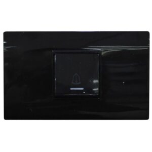 LINEA BK PLUS NEGRA INCRUSTAR SWICHE TIMBRE (118K-11-BLK) (HT20719)