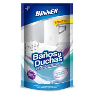 LIMPIADOR DESINFECTANTE 1226 BANOS Y DUCHAS REPUESTO 500ML (109788)