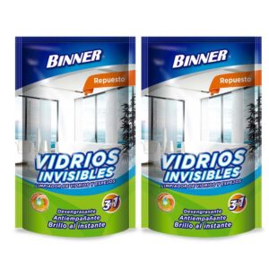 LIMPIAVIDRIO Y ESPEJOS. 3 EN 1 500 DOYPACK X 2 UNIDADES PROMOCION (203311)