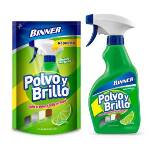 POLVO-BRILLO 300ML CITRUS PISTOLA+DOY PACK 300ML CITRUS (201848)