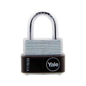 CANDADO YALE LAMINADO Y115-30MM (8405)