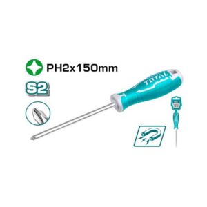DESTORNILLADOR 2X150MM (+) PUNTA INMANTADA INDUSTRIAL TOTAL (THT26PH2150)