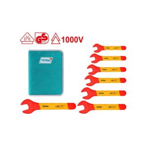 JUEGO LLAVE MIXTA AISLADO X 7PCS INDUSTRIAL TOTAL (THKISPA0701)