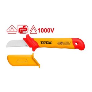 CUCHILLO PELACABLE 180MM AISLADO RECTO INDUSTRIAL TOTAL (THICK1801)