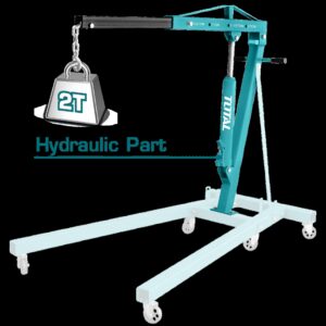 GRUA HIDRAULICA PARA PLUMA 2T INDUSTRIAL TOTAL (THT11021-2)