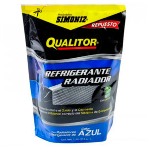 REFRIGERANTE RADIADOR AZUL QUALITOR-SIMONIZ 1L DOYPACK (202618) DESCONTINUADO